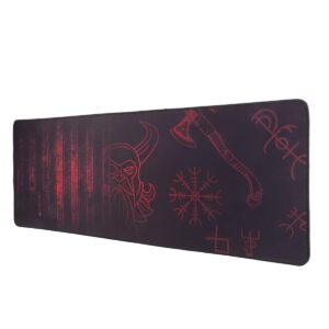 Zebronics Firestorm XL Gaming Mouse Pad A07 | Extended Size | Anti-Fray Edges | Smooth Surface for Precision Control - Black