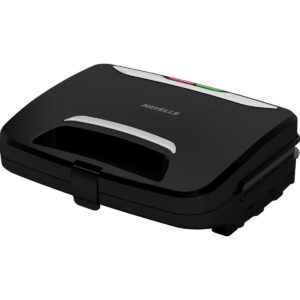 Havells Hexo Big Fill Sandwich Maker | 900W | Food-Grade Non-Stick Plates | Cool-Touch Handle | Hinged Lock