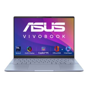 Asus Vivobook S 14 OLED Laptop (Intel Core Ultra 5/ 16 GB RAM/ 512GB SSD/ 14 Inch (35.56 cm) FHD+ Display/ Intel Arc Graphics/ Windows 11...